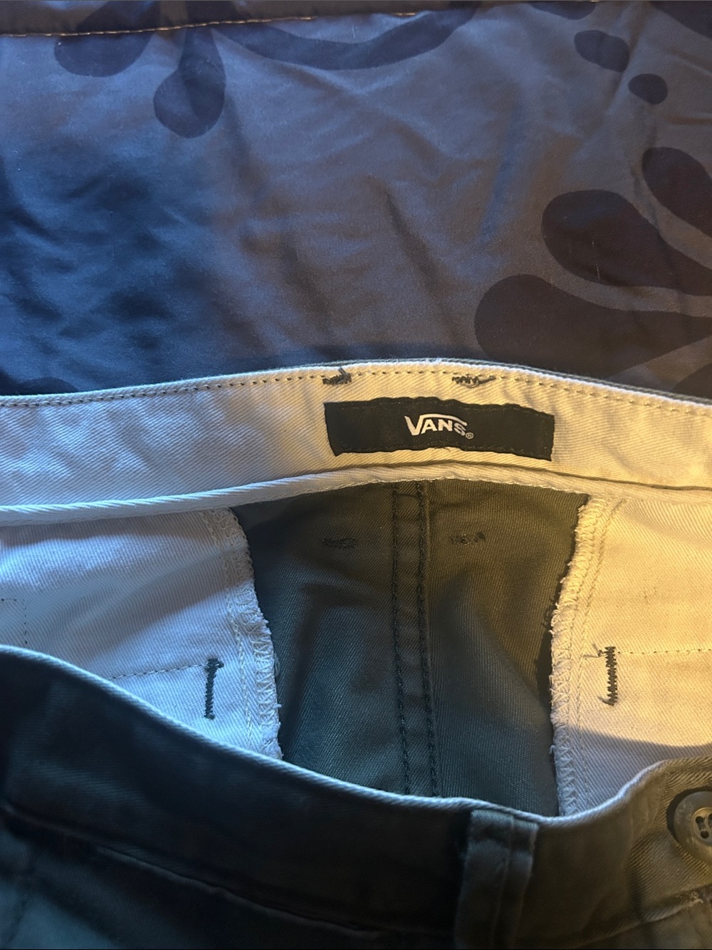 Vans Men's Olive Chino Pants - Picture 3 of 4